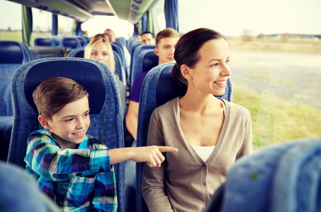 vacation charter bus rentals in South Florida
