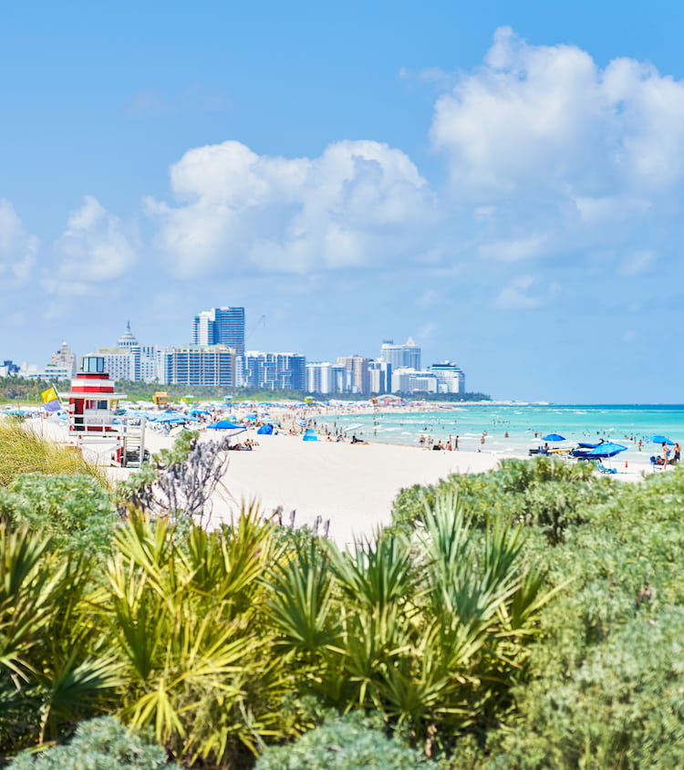 South Beach bus rentals in South Florida