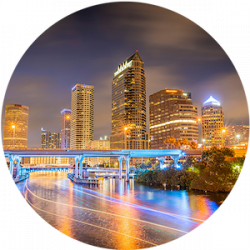 bus rental to Tampa, FL